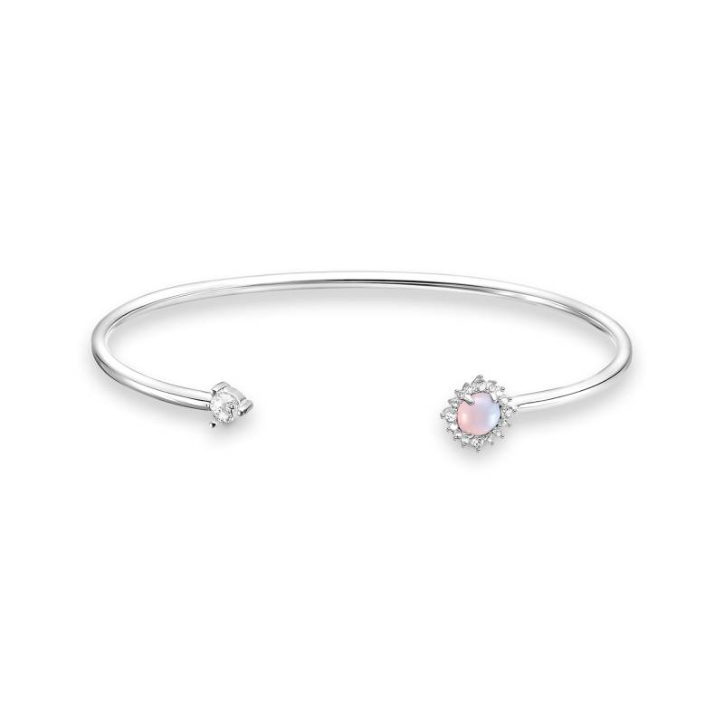 Thomas Sabo Armreif Pfeil opalfarbener Stein rosa schimmernd mehrfarbig AR107-166-7-L17,5 von Thomas Sabo