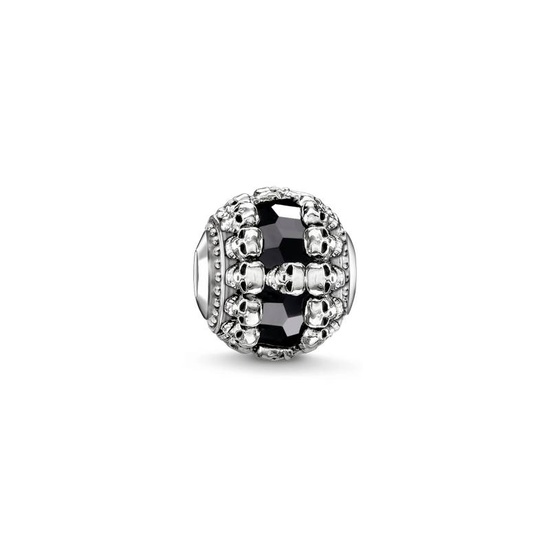 Thomas Sabo Bead Schwarze Totenköpfe schwarz K0241-698-11 von Thomas Sabo