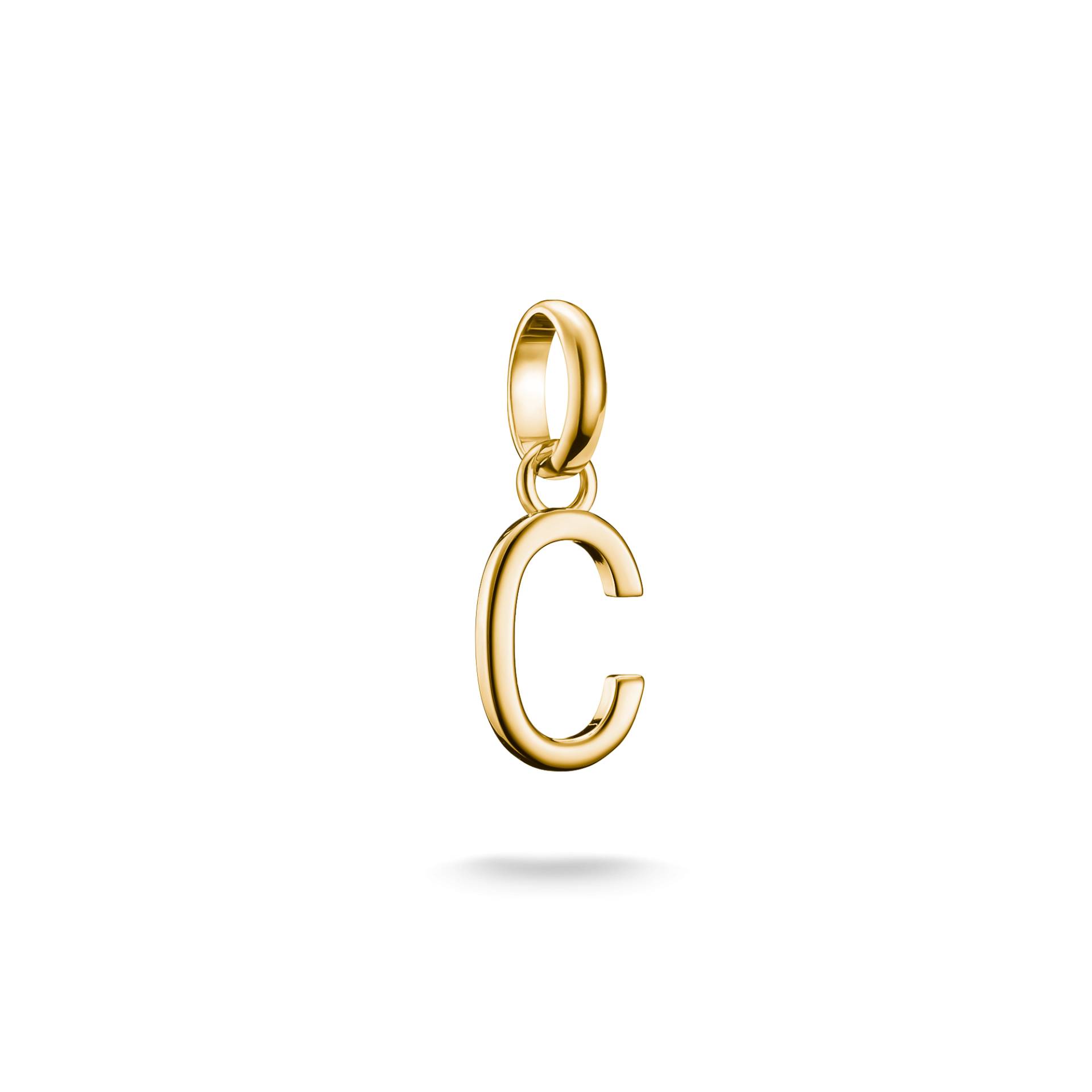Thomas Sabo Charm-Anhänger Buchstabe C Connect vergoldet gelbgoldfarben CC1209-413-39 Thomas Sabo Charm-Anhänger Buchstabe C Connect vergoldet gelbgoldfarben CC1209-413-39 von Thomas Sabo