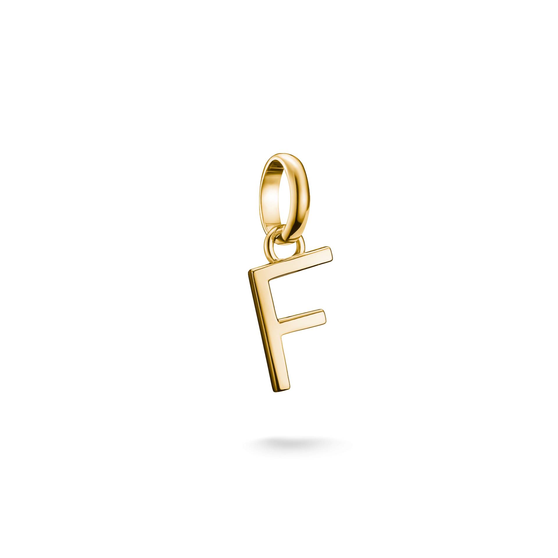 Thomas Sabo Charm-Anhänger Buchstabe F Connect vergoldet gelbgoldfarben CC1212-413-39 Thomas Sabo Charm-Anhänger Buchstabe F Connect vergoldet gelbgoldfarben CC1212-413-39 von Thomas Sabo
