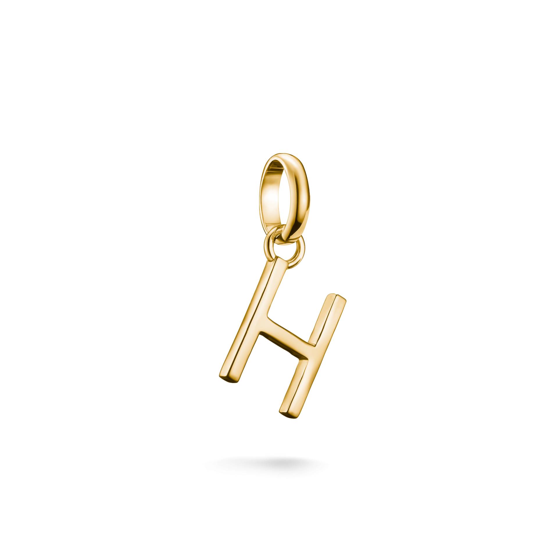 Thomas Sabo Charm-Anhänger Buchstabe H Connect vergoldet gelbgoldfarben CC1214-413-39 Thomas Sabo Charm-Anhänger Buchstabe H Connect vergoldet gelbgoldfarben CC1214-413-39 von Thomas Sabo