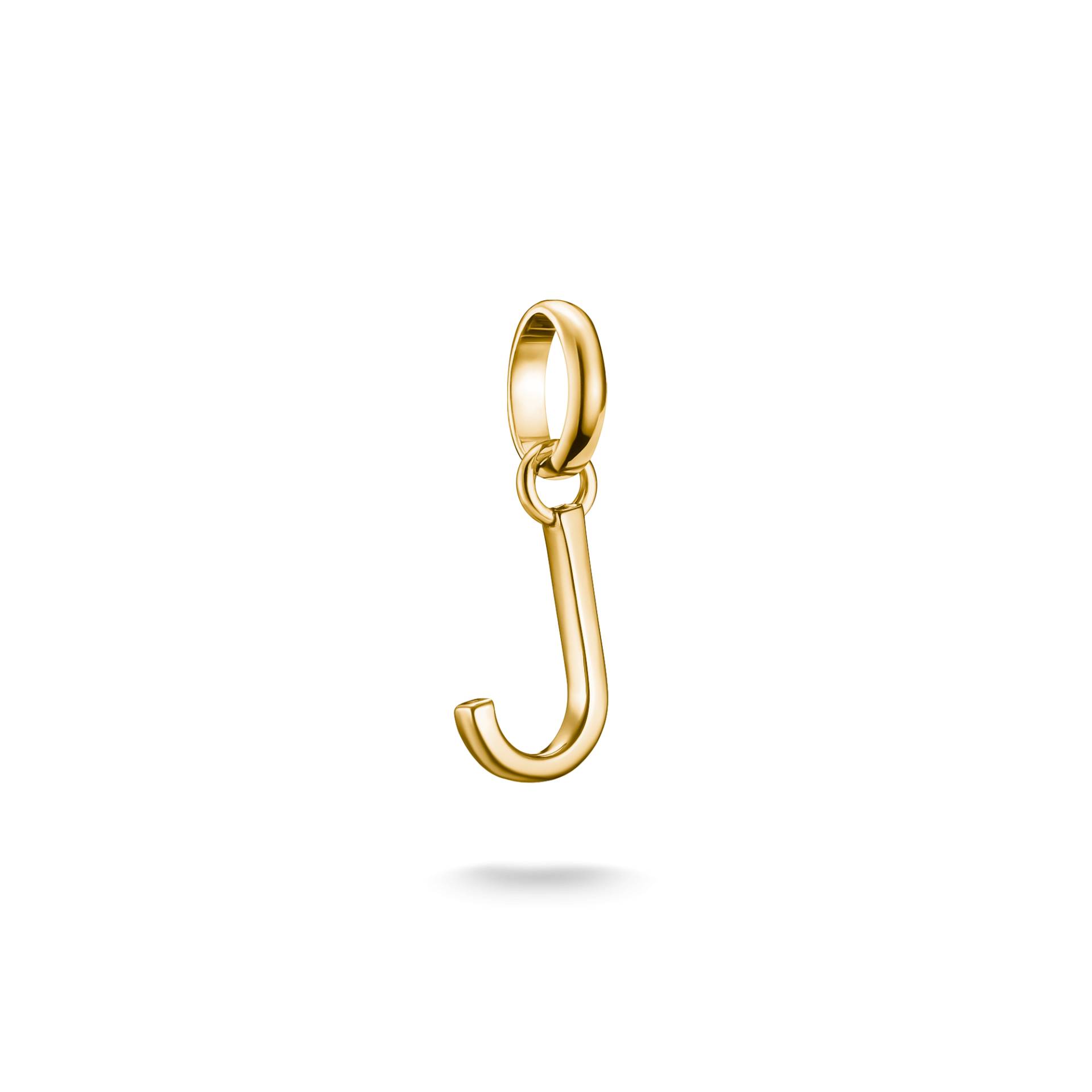 Thomas Sabo Charm-Anhänger Buchstabe J Connect vergoldet gelbgoldfarben CC1216-413-39 von Thomas Sabo