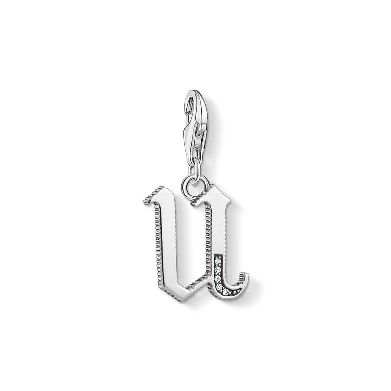 Thomas Sabo Charm-Anhänger Buchstabe U silber silberfarben 1601-643-21 von Thomas Sabo