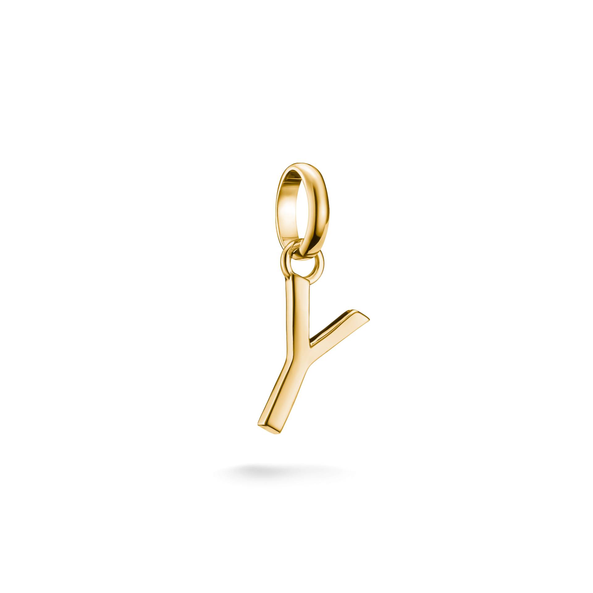 Thomas Sabo Charm-Anhänger Buchstabe Y Connect vergoldet gelbgoldfarben CC1231-413-39 Thomas Sabo Charm-Anhänger Buchstabe Y Connect vergoldet gelbgoldfarben CC1231-413-39 von Thomas Sabo