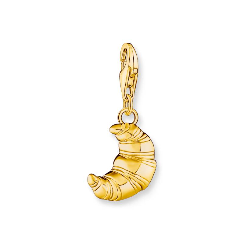 Thomas Sabo Charm-Anhänger Croissant vergoldet gelbgoldfarben 2079-413-39 von Thomas Sabo