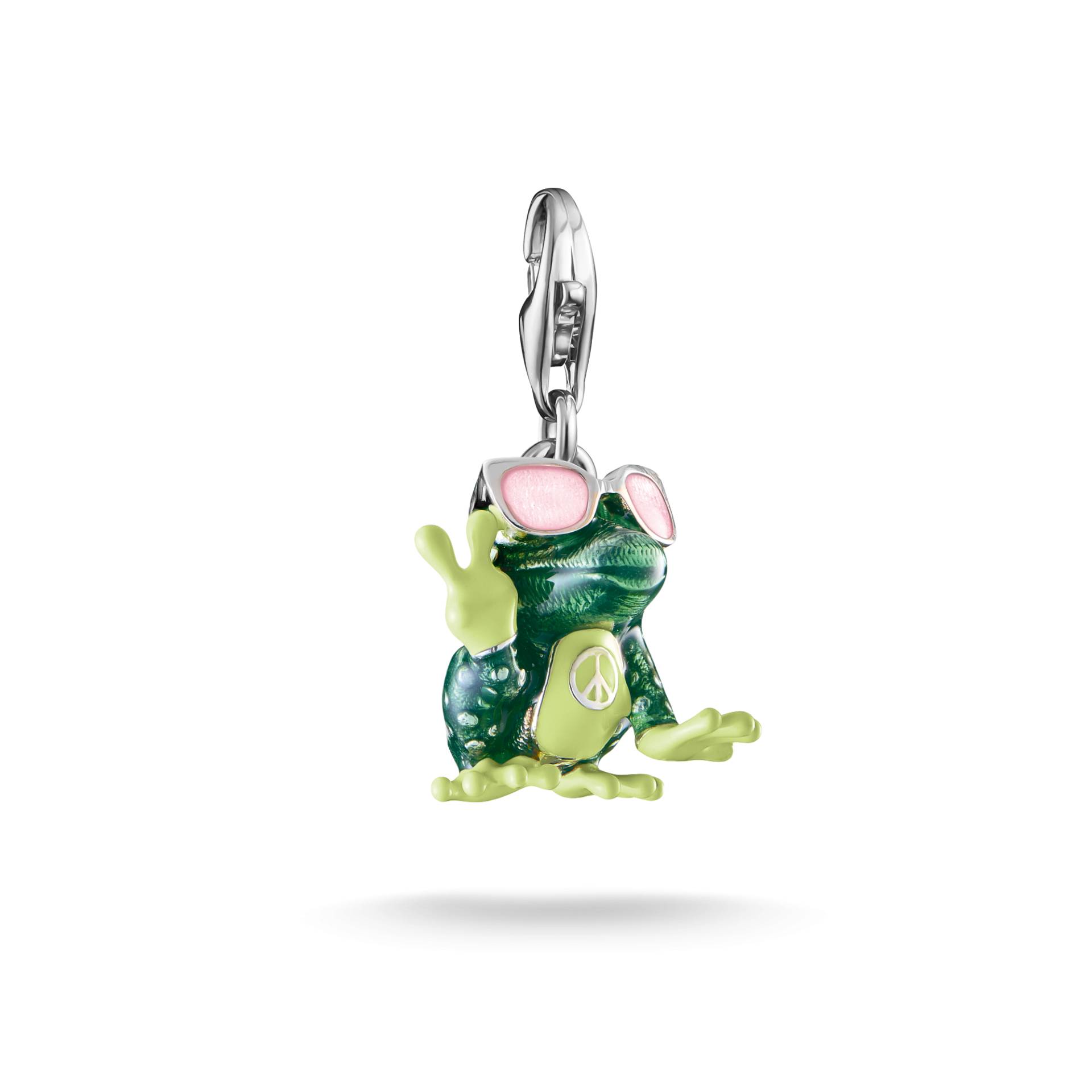 Thomas Sabo Charm-Anhänger Frosch Silber mehrfarbig 2215-691-7 von Thomas Sabo