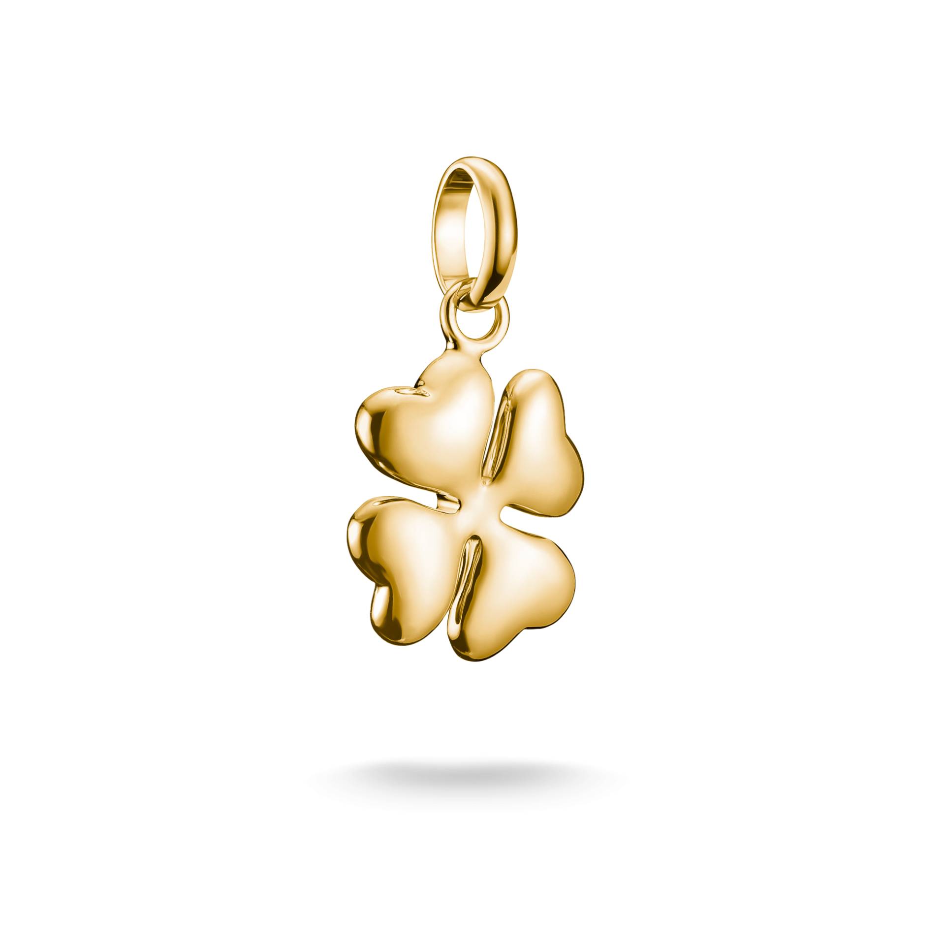 Thomas Sabo Charm-Anhänger Glücksklee in 3D Connect vergoldet gelbgoldfarben CC1236-413-39 Thomas Sabo Charm-Anhänger Glücksklee in 3D Connect vergoldet gelbgoldfarben CC1236-413-39 von Thomas Sabo
