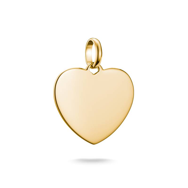 Thomas Sabo Charm-Anhänger Herz groß Connect vergoldet gelbgoldfarben CC1274-413-39 von Thomas Sabo