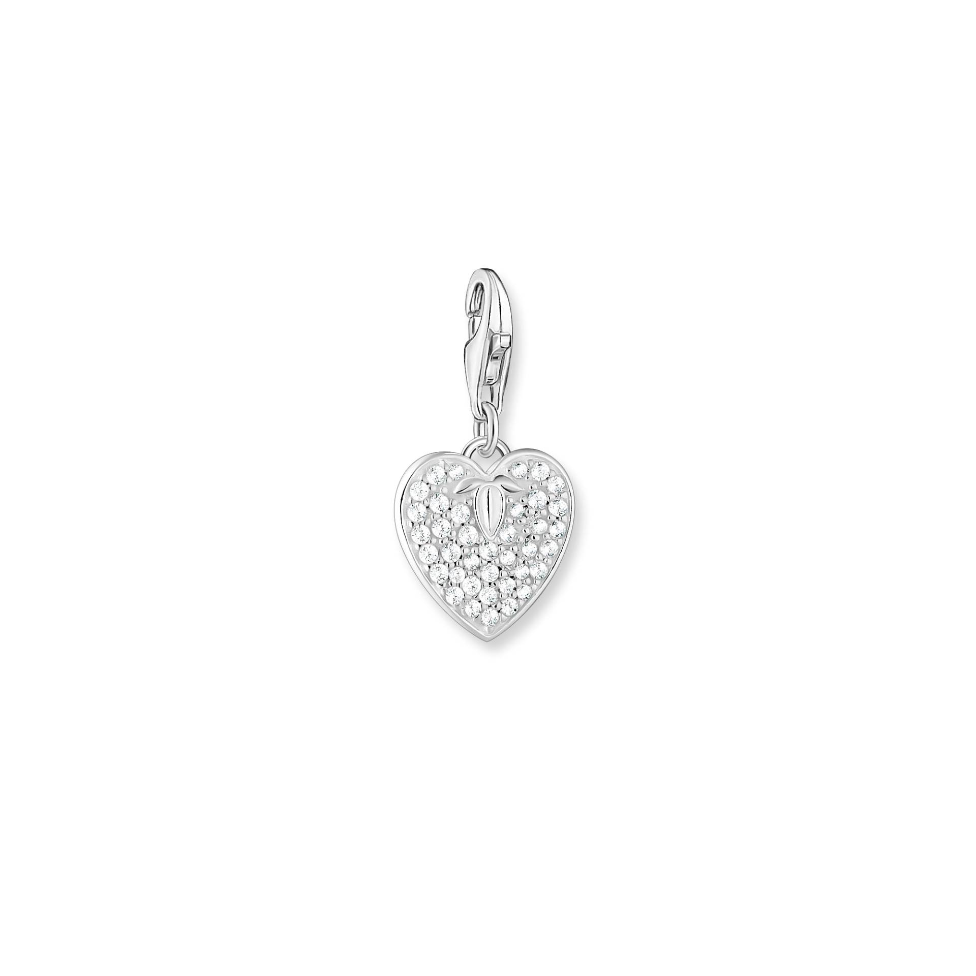 Thomas Sabo Charm-Anhänger Herz weiß 1864-051-14 von Thomas Sabo