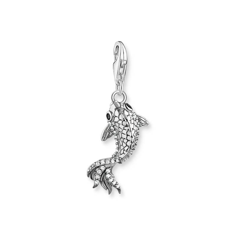 Thomas Sabo Charm-Anhänger Koi mit Zirkoniasteinen Silber silberfarben 2170-643-21 von Thomas Sabo