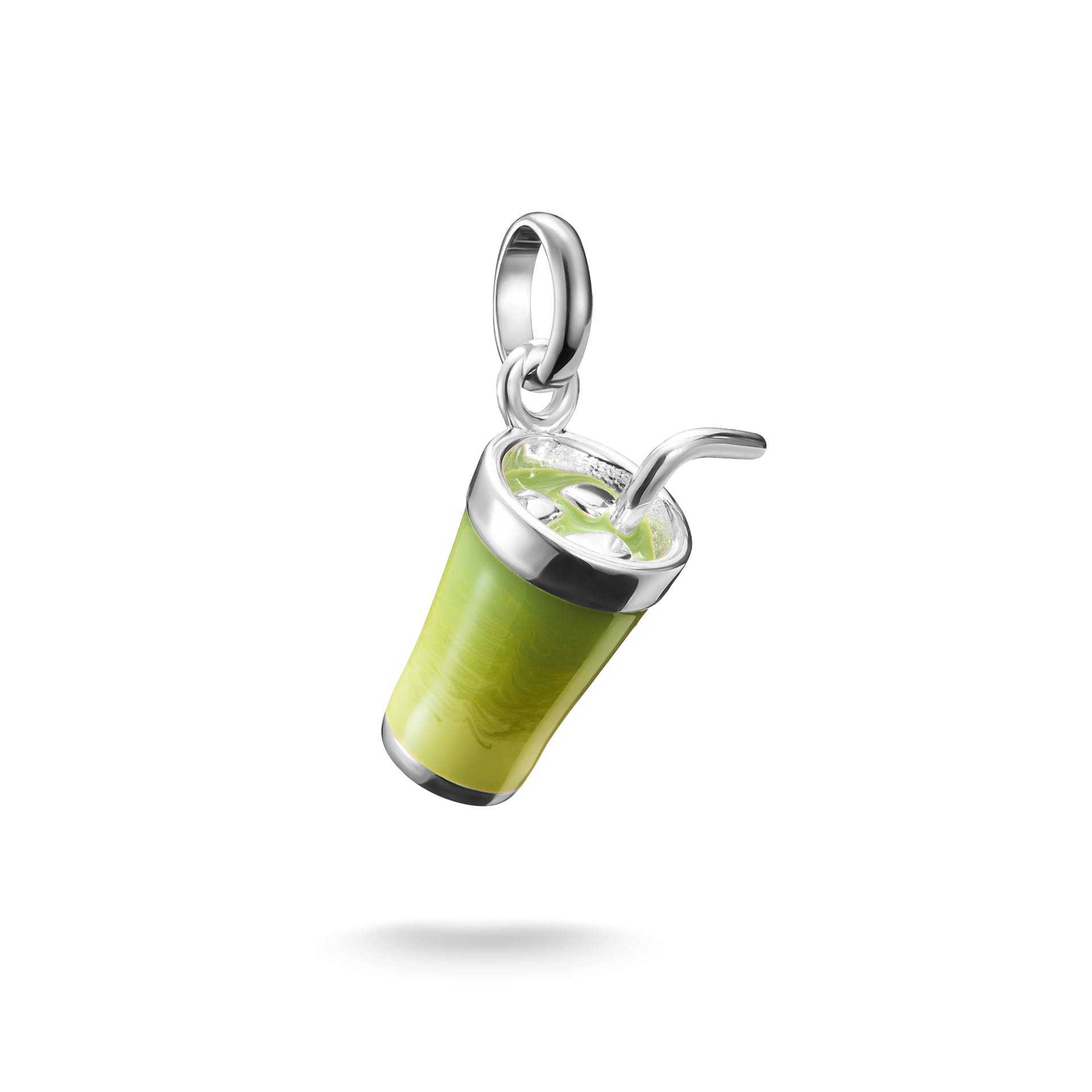 Thomas Sabo Charm-Anhänger Matcha Latte Connect Silber grün CC1266-007-6 Thomas Sabo Charm-Anhänger Matcha Latte Connect Silber grün CC1266-007-6 von Thomas Sabo