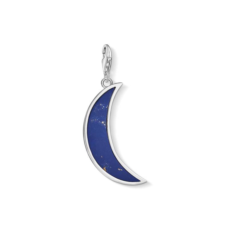 Thomas Sabo Charm-Anhänger Mond dunkelblau blau Y0006-771-1 von Thomas Sabo