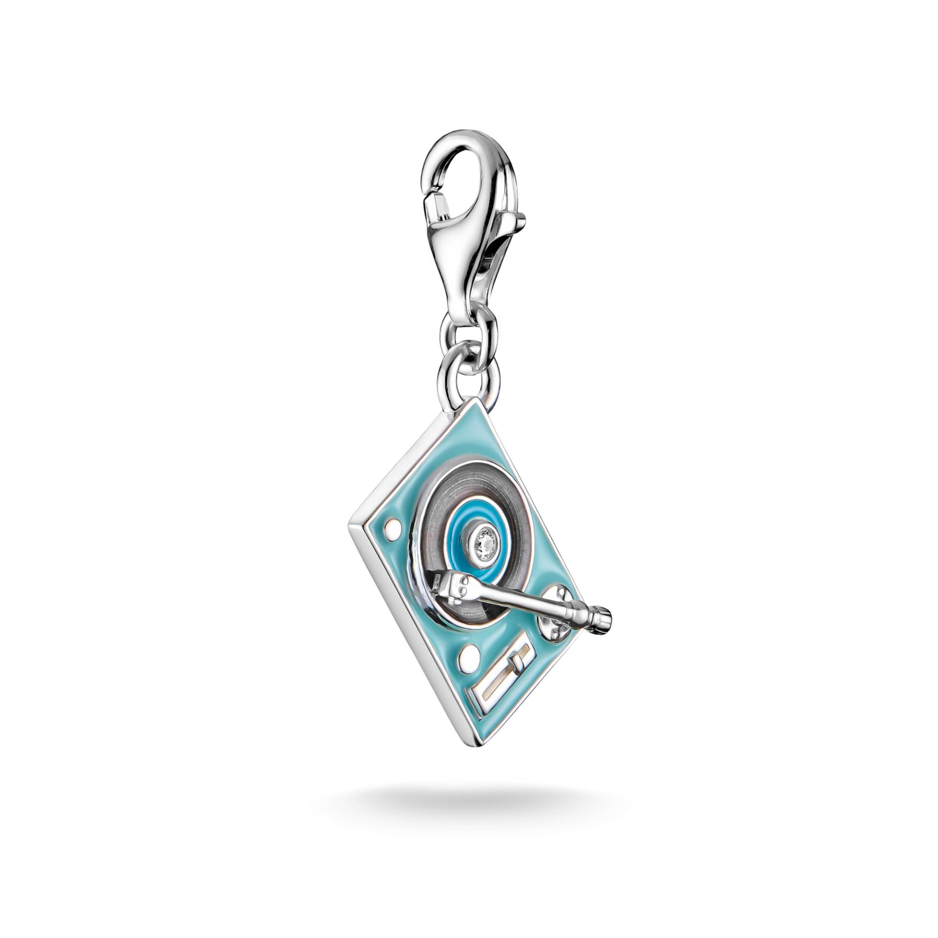 Thomas Sabo Charm-Anhänger Plattenspieler Silber mehrfarbig 2217-041-7 von Thomas Sabo