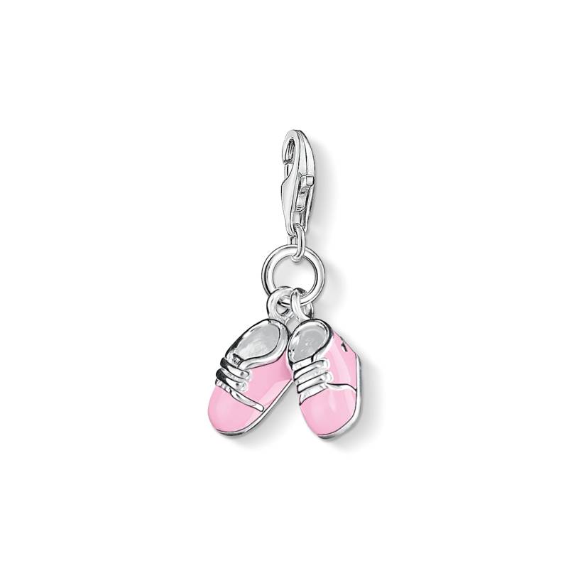 Thomas Sabo Charm-Anhänger Rosa Babyschuhe pink 0820-007-9 von Thomas Sabo