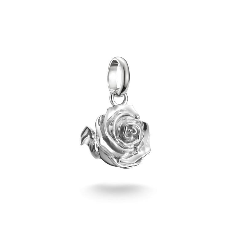 Thomas Sabo Charm-Anhänger Rosenblüte Connect Silber silberfarben CC1263-001-21 von Thomas Sabo