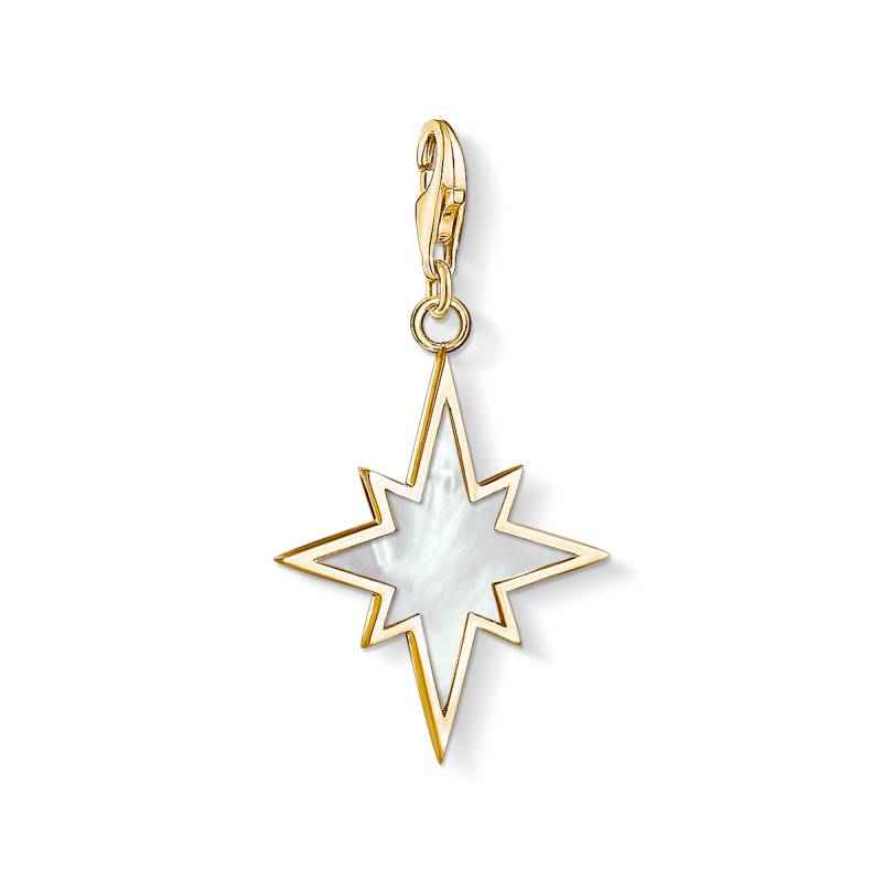 Thomas Sabo Charm-Anhänger Stern Perlmutt weiß 1539-429-14 von Thomas Sabo