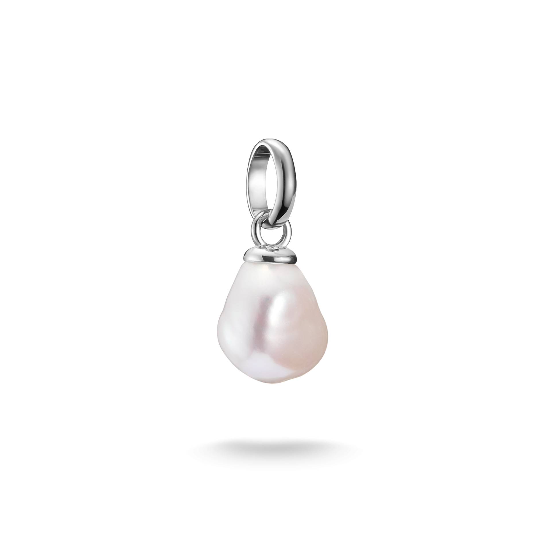 Thomas Sabo Charm-Anhänger Süßwasserzuchtperle Connect Silber weiß CC1282-082-14 von Thomas Sabo