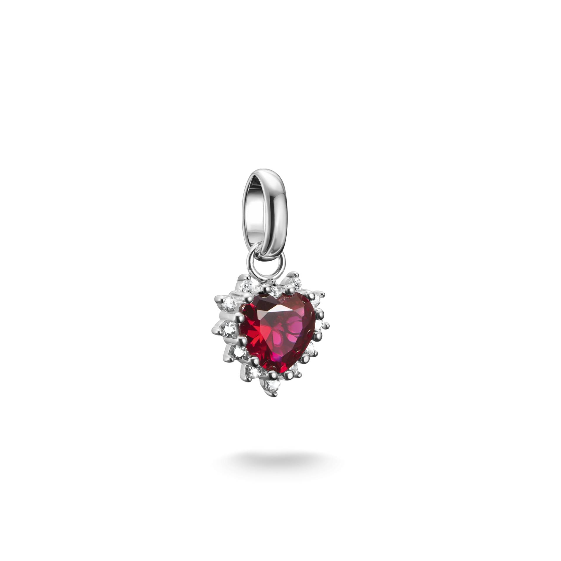 Thomas Sabo Charm-Anhänger True Romance rotes Herz Connect Silber rot CC1279-013-10 von Thomas Sabo