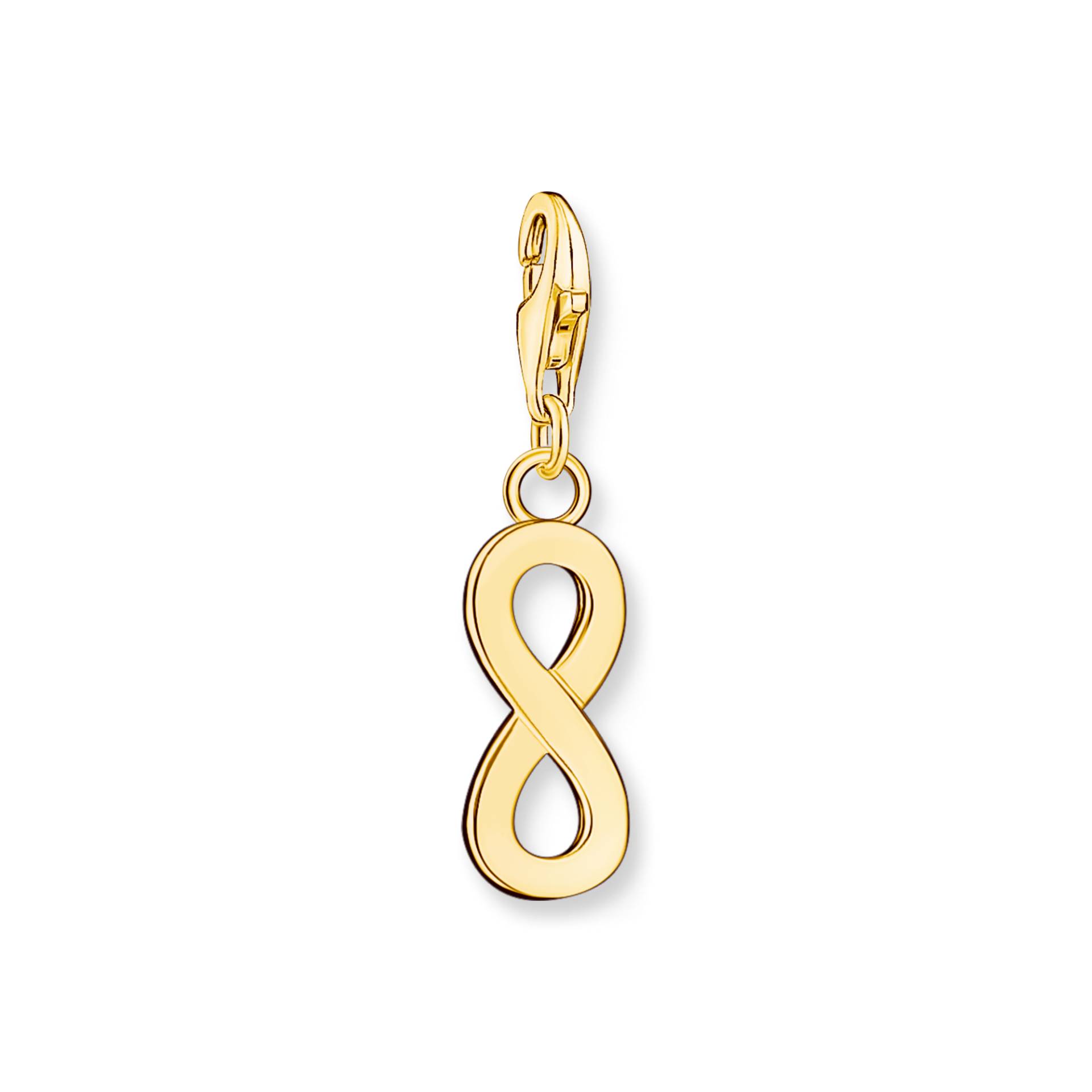 Thomas Sabo Charm-Anhänger Unendlichkeitszeichen vergoldet gelbgoldfarben 1990-413-39 Thomas Sabo Charm-Anhänger Unendlichkeitszeichen vergoldet gelbgoldfarben 1990-413-39 von Thomas Sabo