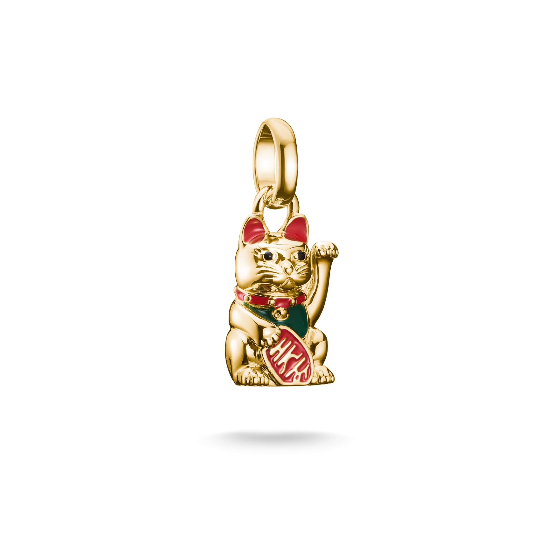 Thomas Sabo Charm-Anhänger Winkekatze bunt Connect vergoldet mehrfarbig CC1260-427-7 Thomas Sabo Charm-Anhänger Winkekatze bunt Connect vergoldet mehrfarbig CC1260-427-7 von Thomas Sabo