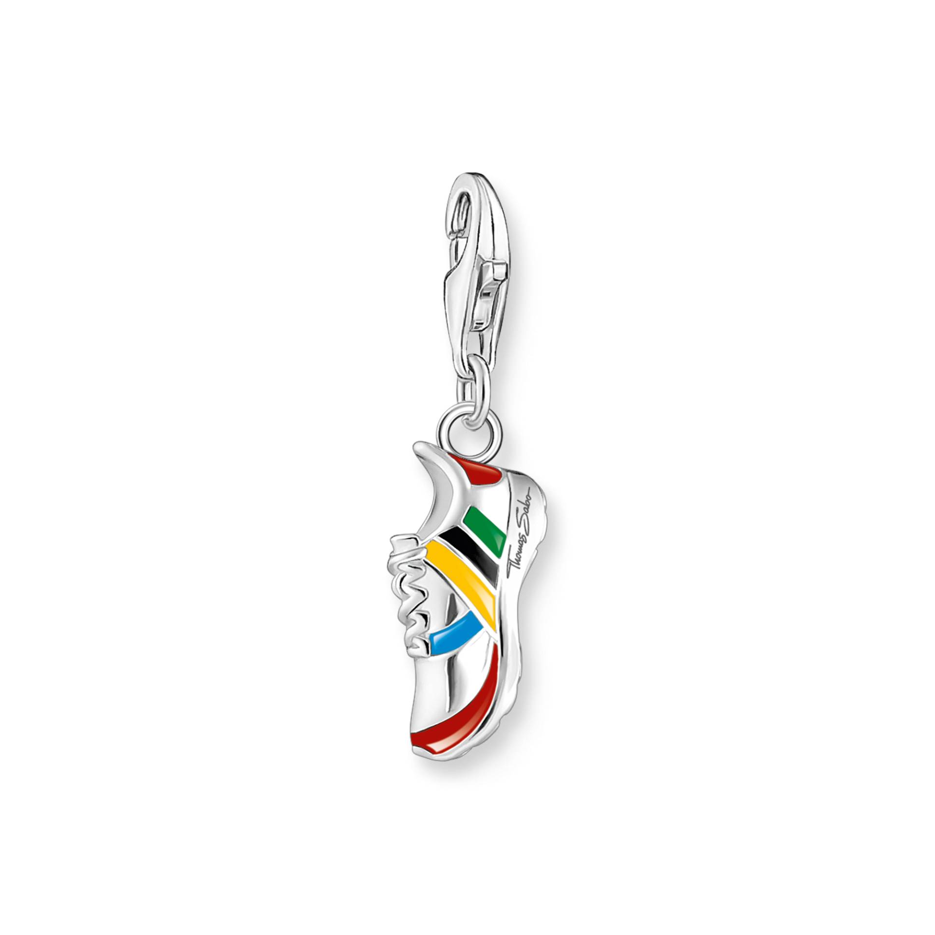 Thomas Sabo Charm-Anhänger bunter Sportschuh Silber mehrfarbig 2172-007-7 von Thomas Sabo