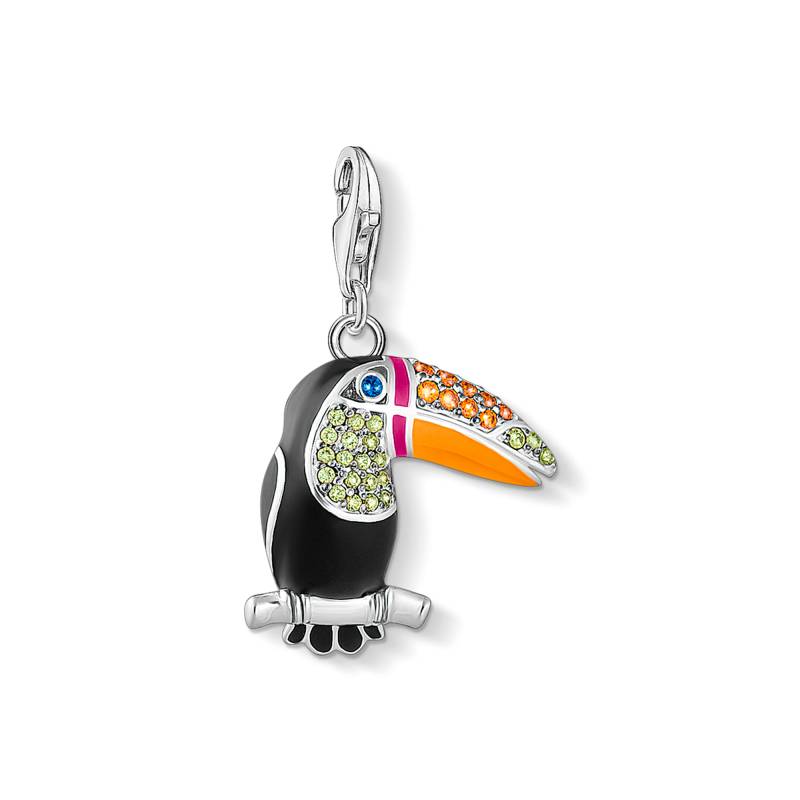 Thomas Sabo Charm-Anhänger bunter Tukan Silber mehrfarbig 1727-691-7 von Thomas Sabo