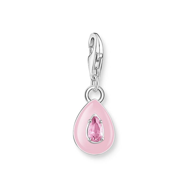 Thomas Sabo Charm-Anhänger pinker Tropfen Silber pink 2028-041-9 von Thomas Sabo