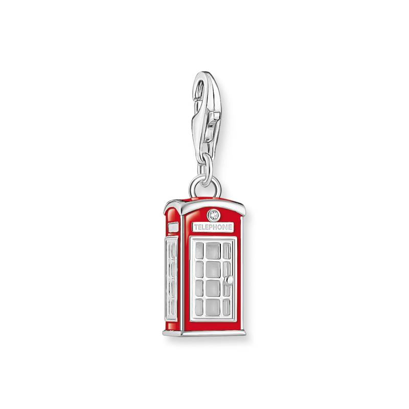 Thomas Sabo Charm-Anhänger rotes LONDON Telefonhäuschen Silber rot 2120-041-10 von Thomas Sabo