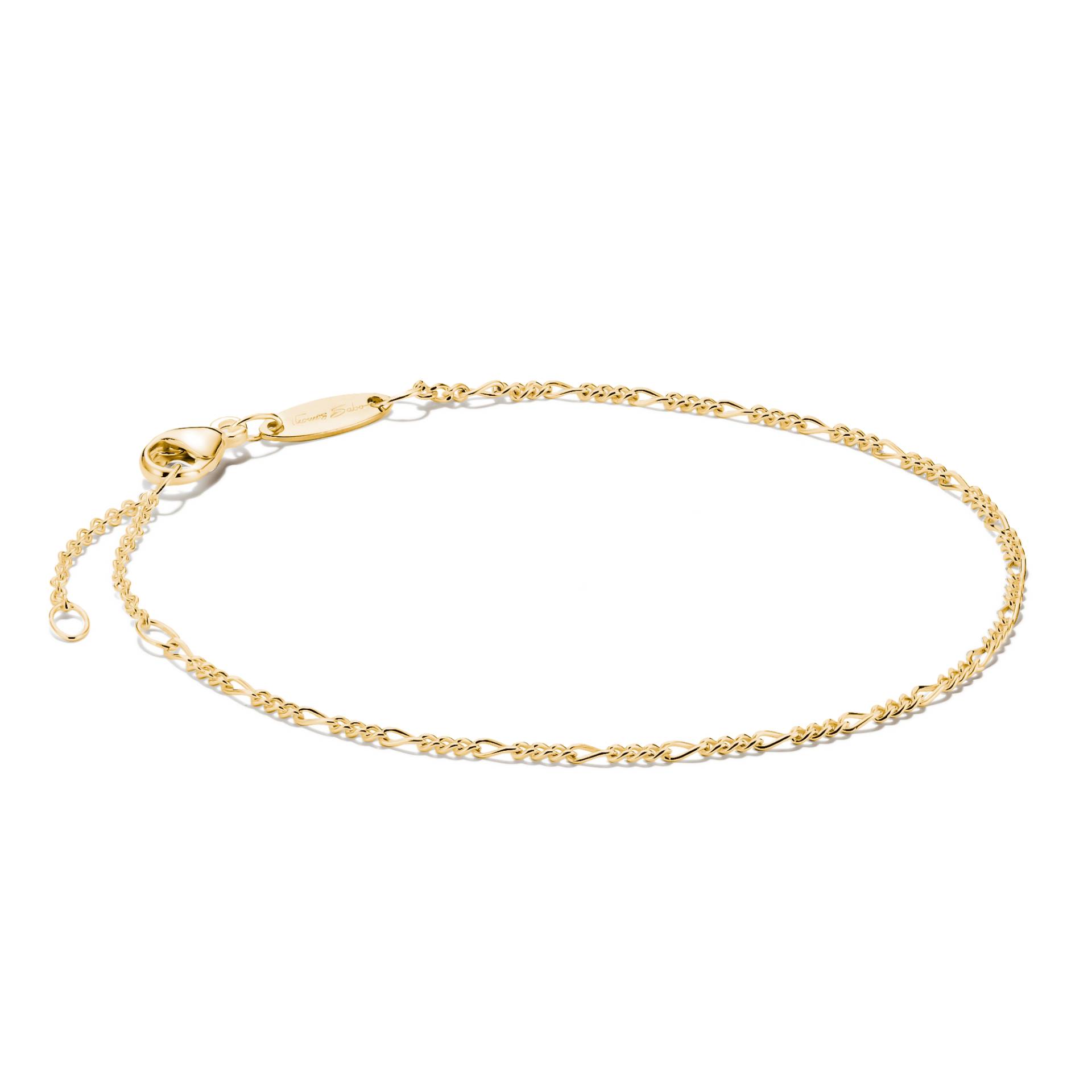 Thomas Sabo Charm-Armband Figaro-Design vergoldet gelbgoldfarben A2207-413-39-L19V Thomas Sabo Charm-Armband Figaro-Design vergoldet gelbgoldfarben A2207-413-39-L19V von Thomas Sabo
