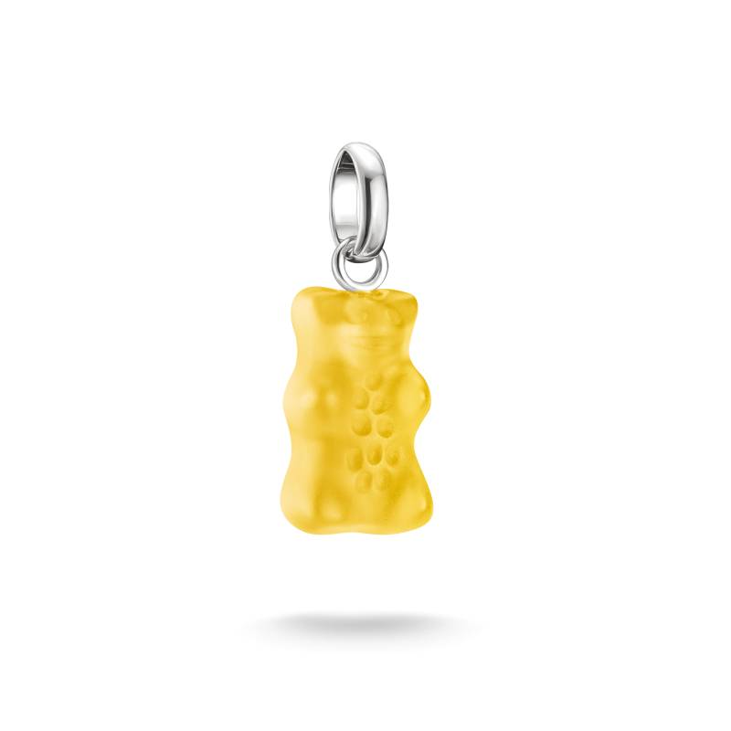 Thomas Sabo Charm-Goldbären-Anhänger in Gelb Connect Silber gelb CC1275-017-4 von Thomas Sabo