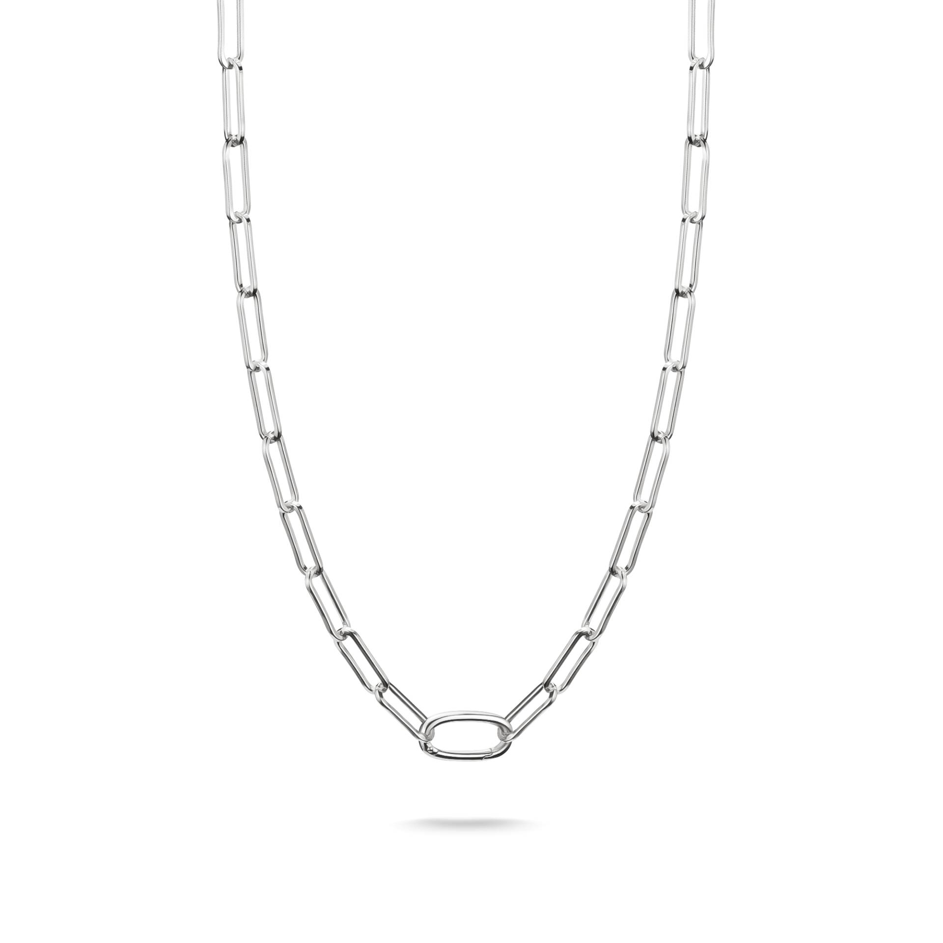 Thomas Sabo Charm-Kette Paperclip mit einem Connect Link Silber silberfarben C1207-001-21-L50 Thomas Sabo Charm-Kette Paperclip mit einem Connect Link Silber silberfarben C1207-001-21-L50 von Thomas Sabo