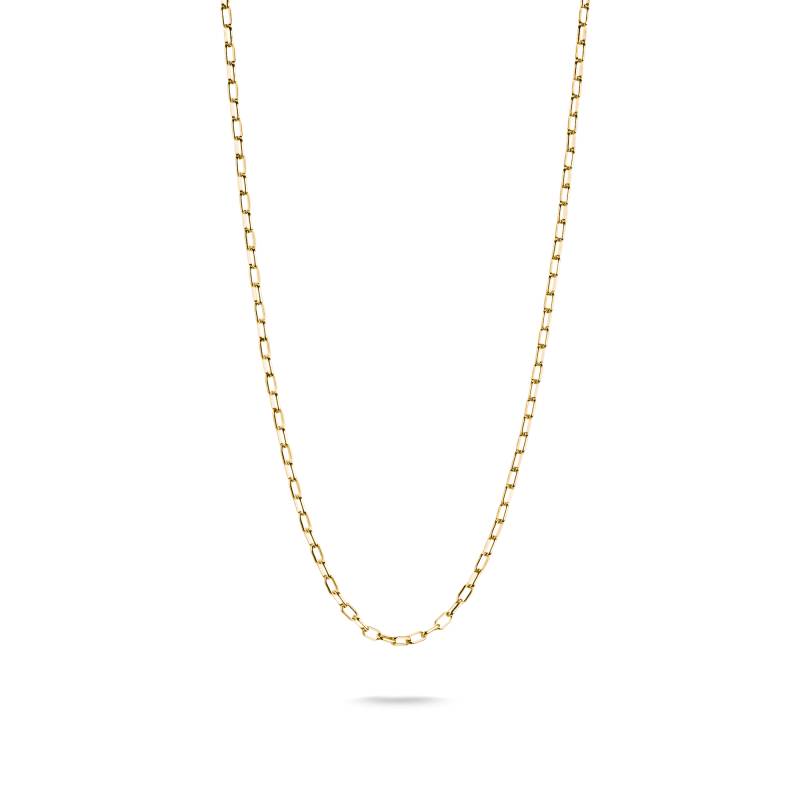 Thomas Sabo Charm-Kette Paperclip vergoldet gelbgoldfarben KE2328-413-39-L70V von Thomas Sabo