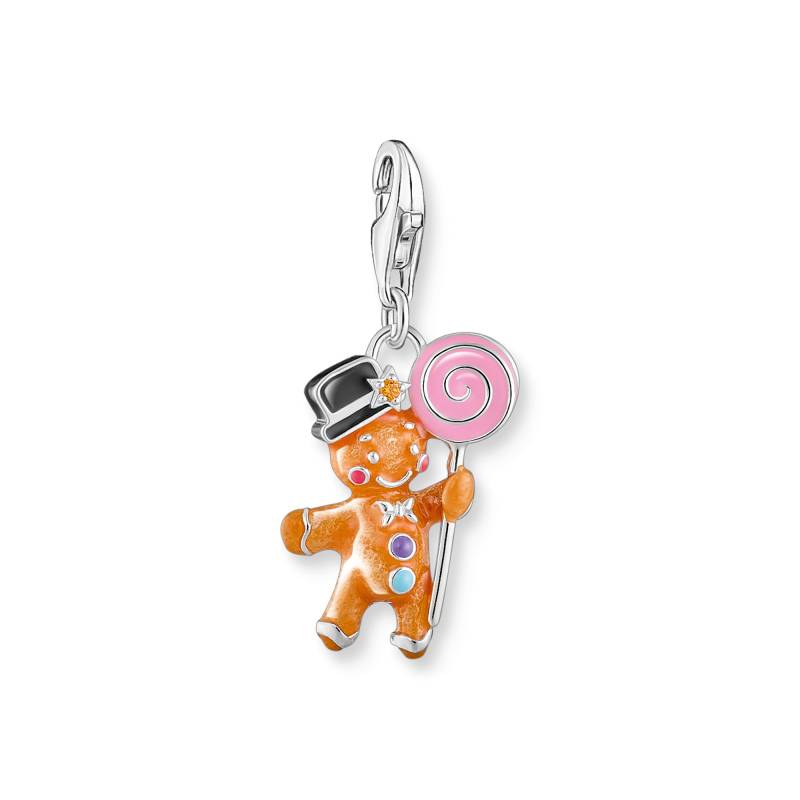 Thomas Sabo Charm-Anhänger Lebkuchen-Männchen Silber mehrfarbig 2064-691-7 von Thomas Sabo