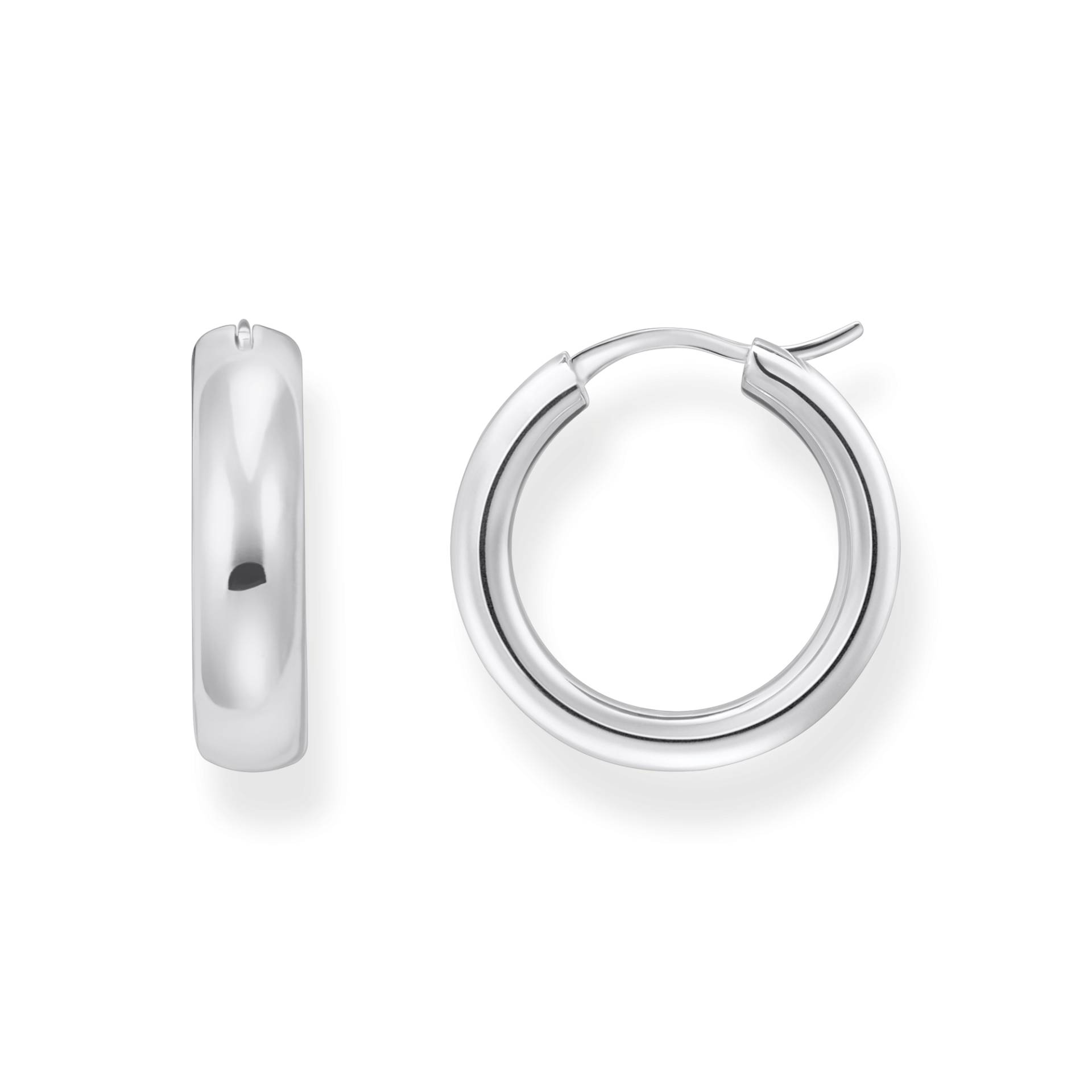 Thomas Sabo Creolen Chunky-Design Silber silberfarben CR746-001-21 Thomas Sabo Creolen Chunky-Design Silber silberfarben CR746-001-21 von Thomas Sabo