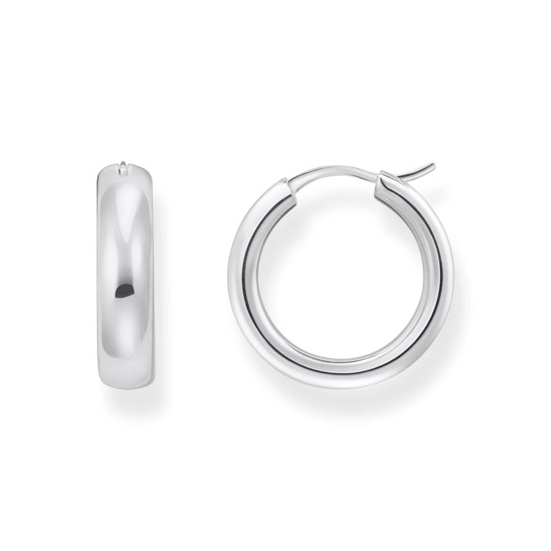Thomas Sabo Creolen Chunky-Design Silber silberfarben CR746-001-21 von Thomas Sabo