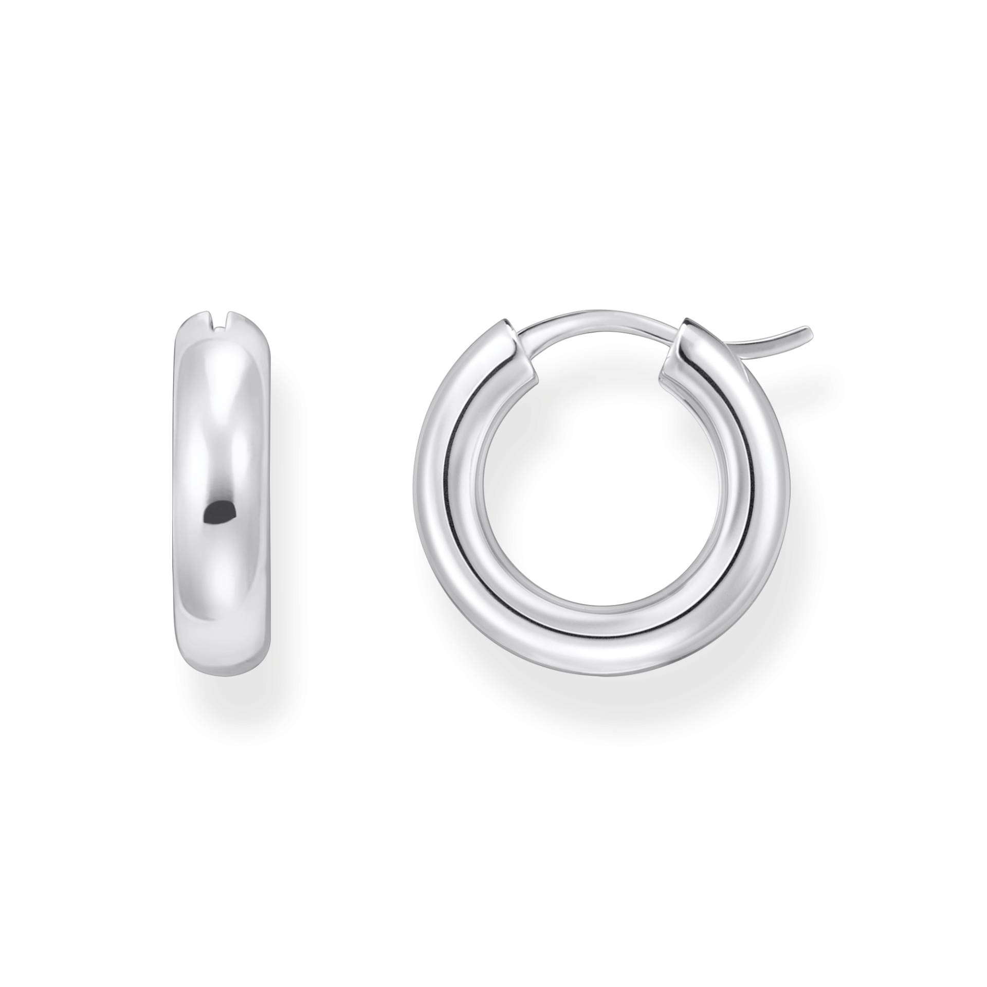 Thomas Sabo Creolen Chunky-Design Silber silberfarben CR747-001-21 Thomas Sabo Creolen Chunky-Design Silber silberfarben CR747-001-21 von Thomas Sabo