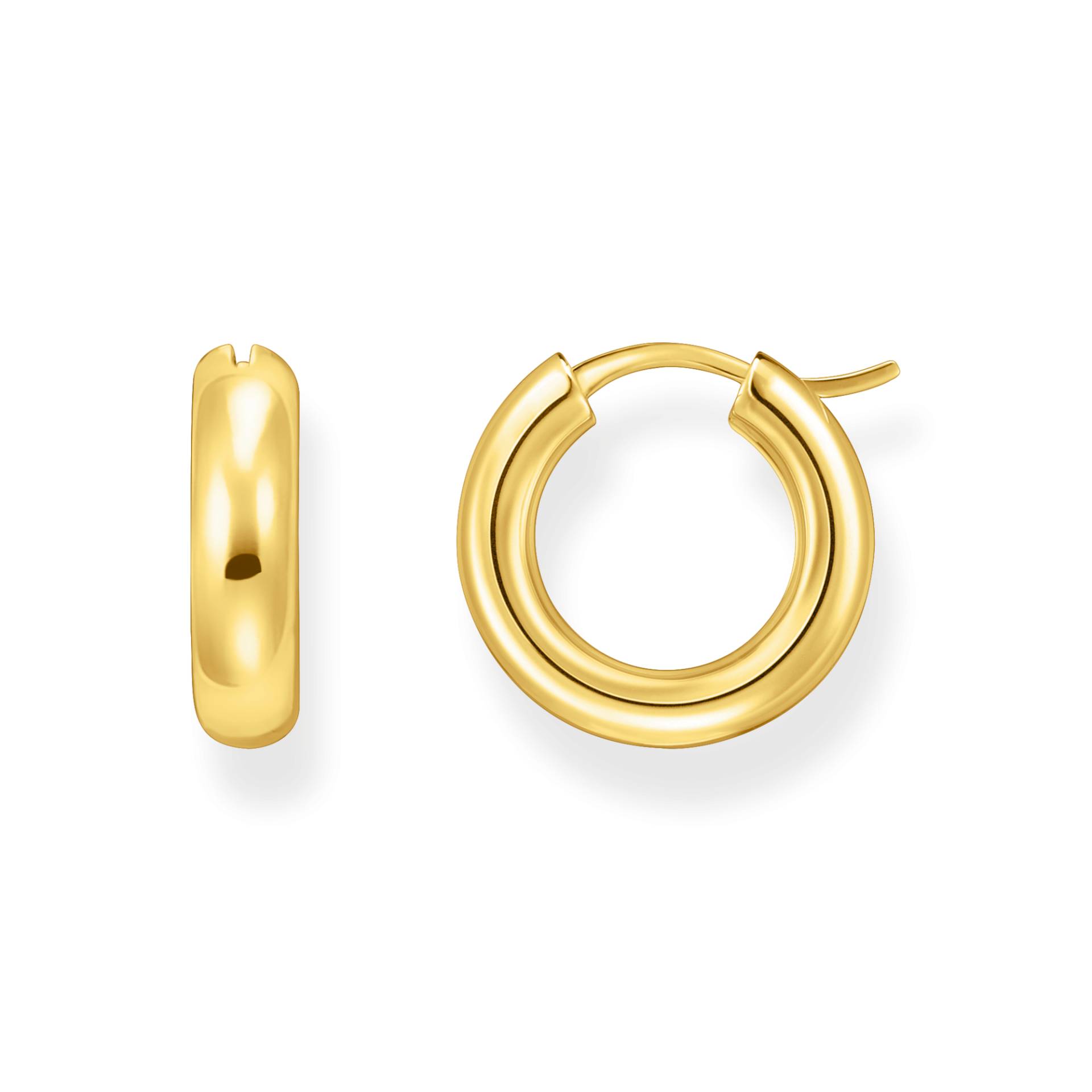 Thomas Sabo Creolen Chunky-Design vergoldet gelbgoldfarben CR747-413-39 Thomas Sabo Creolen Chunky-Design vergoldet gelbgoldfarben CR747-413-39 von Thomas Sabo
