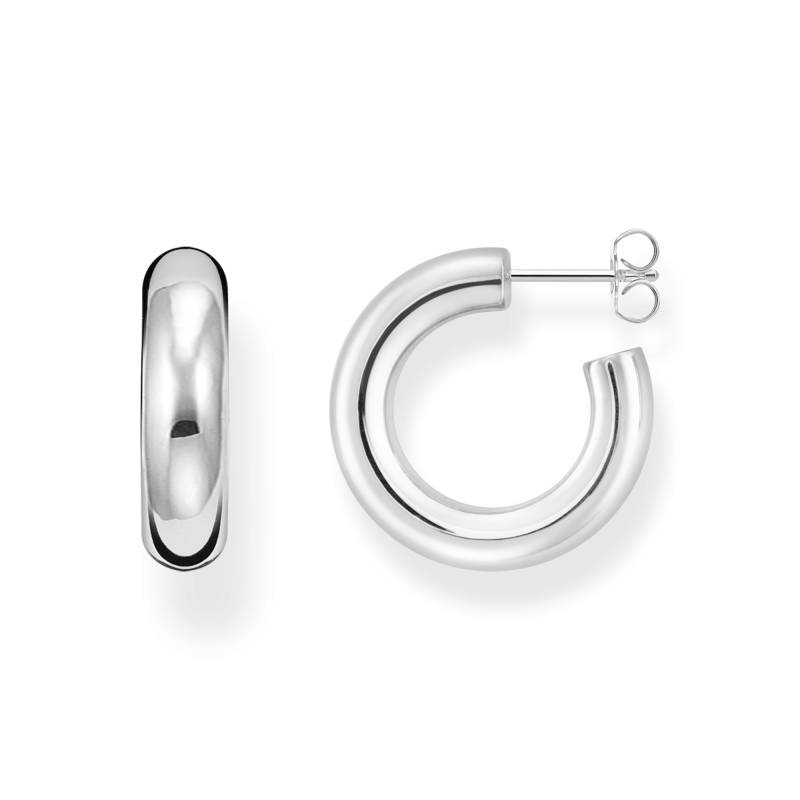Thomas Sabo Creolen Chunky klein Silber silberfarben CR635-001-21 von Thomas Sabo