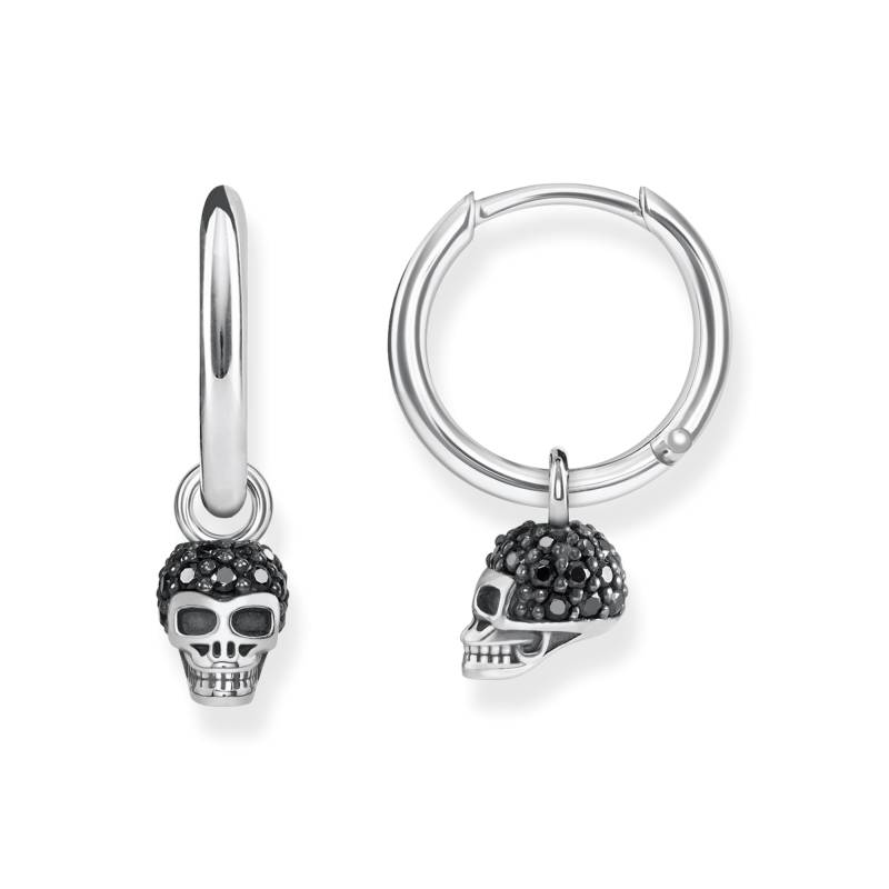 Thomas Sabo Creolen Totenkopf schwarz CR623-643-11 von Thomas Sabo