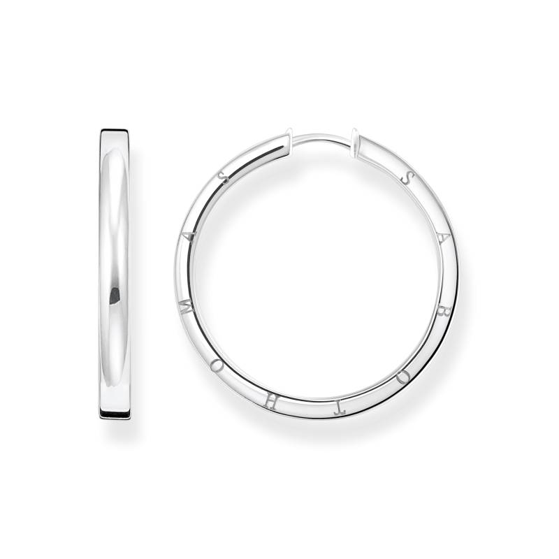 Thomas Sabo Creolen groß silber silberfarben CR686-001-21 von Thomas Sabo