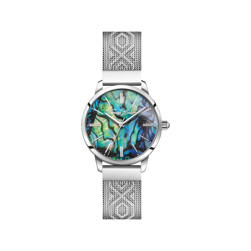 Thomas Sabo Damenuhr Arizona Spirit Abalone silberfarben mehrfarbig WA0344-201-218-33 MM von Thomas Sabo