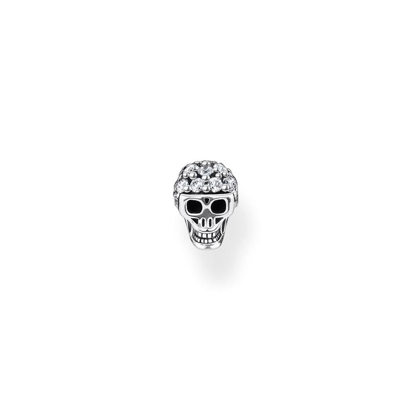 Thomas Sabo Einzel Ohrstecker Totenkopf weiß H2146-643-14 von Thomas Sabo