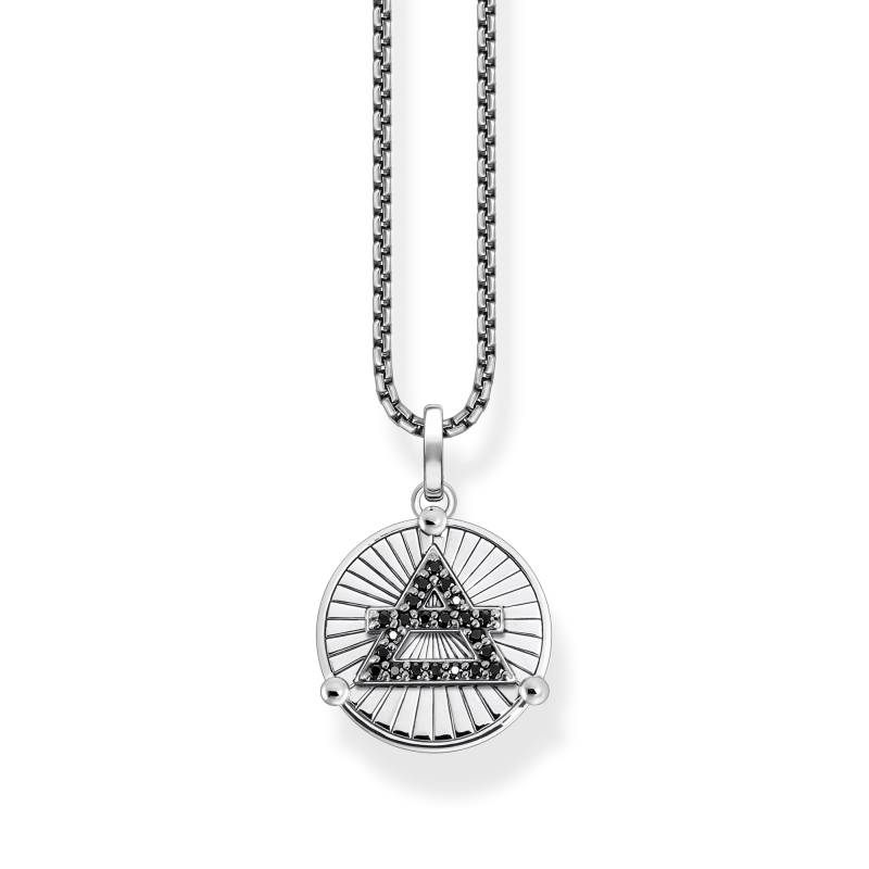 Thomas Sabo Kette Elements of Nature silber schwarz KE2149-643-11-L50V von Thomas Sabo
