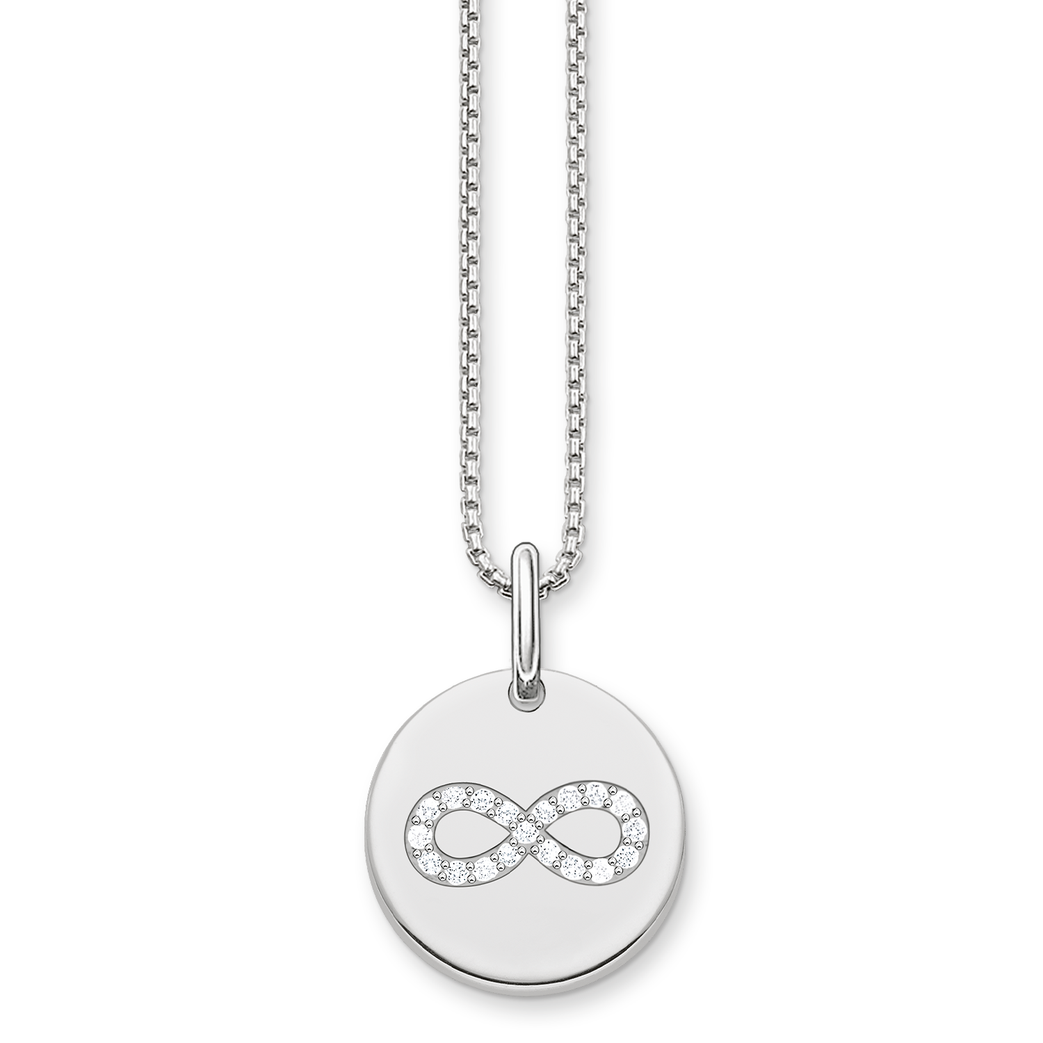 Thomas Sabo Kette Infinity Coin weiß SET0387-051-14-L42V Thomas Sabo Kette Infinity Coin weiß SET0387-051-14-L42V von Thomas Sabo