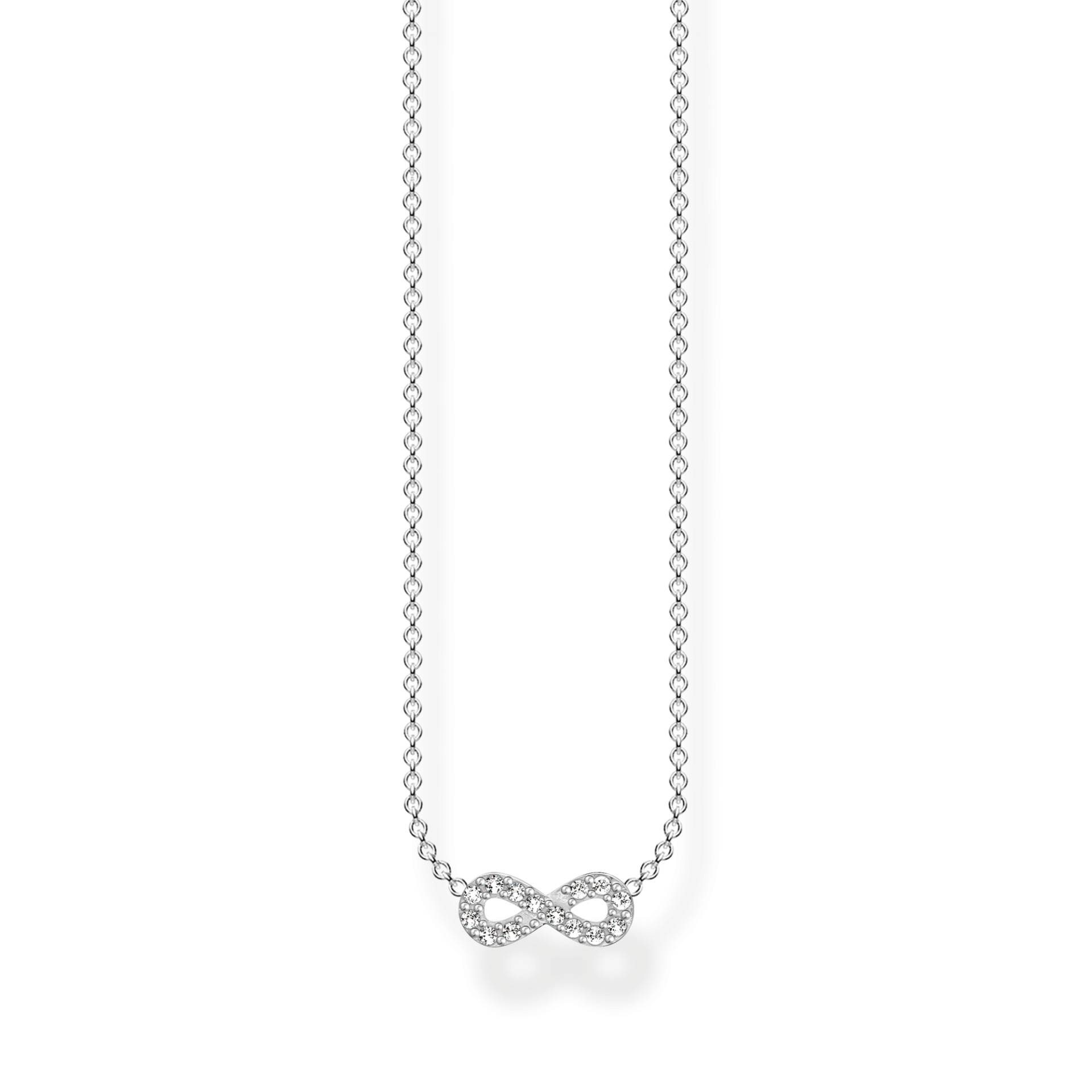 Thomas Sabo Kette Infinity silber weiß KE2124-051-14-L45V von Thomas Sabo