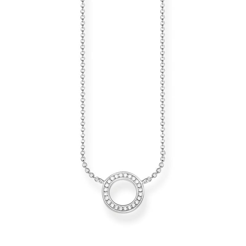 Thomas Sabo Kette Kreis klein weiß KE1650-051-14-L45V von Thomas Sabo