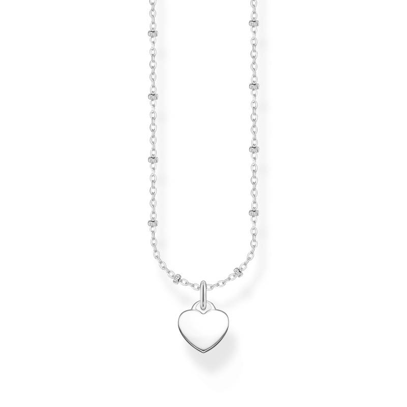 Thomas Sabo Kette mit Herz-Anhänger Silber silberfarben KE2287-001-21-L45V von Thomas Sabo