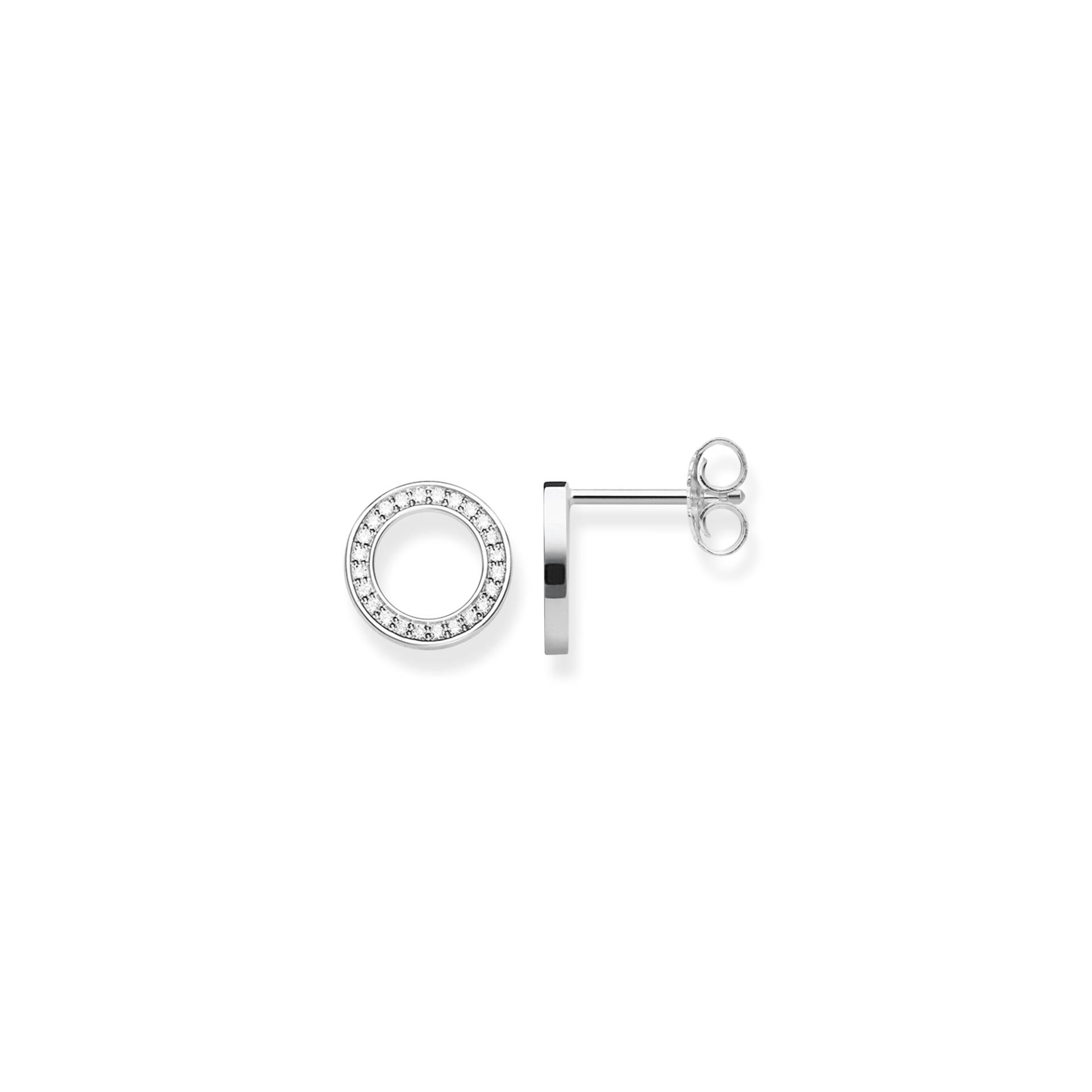 Thomas Sabo Ohrstecker Kreise groß weiß H1947-051-14 von Thomas Sabo