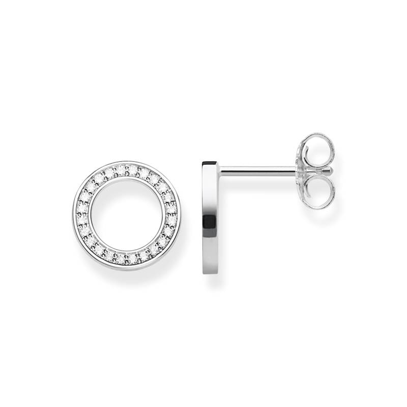 Thomas Sabo Ohrstecker Kreise groß weiß H1947-051-14 von Thomas Sabo