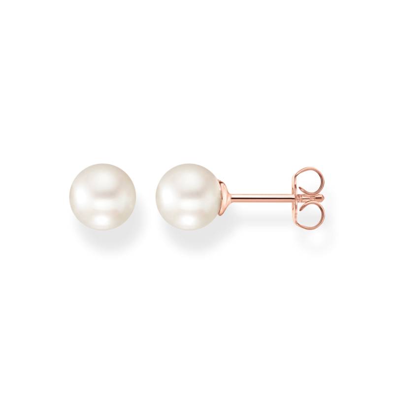 Thomas Sabo Ohrstecker Perle roségold weiß H1430-428-14 von Thomas Sabo